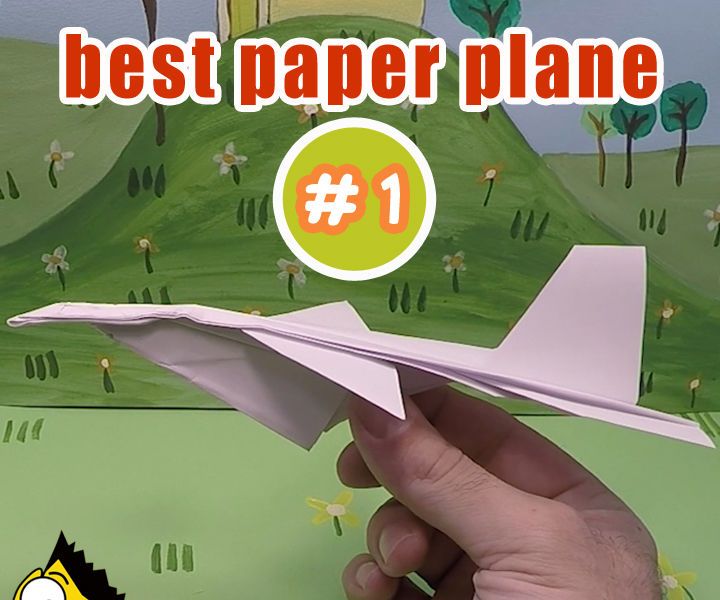 How to Make a Paper Airplane - Origami BEST #origami