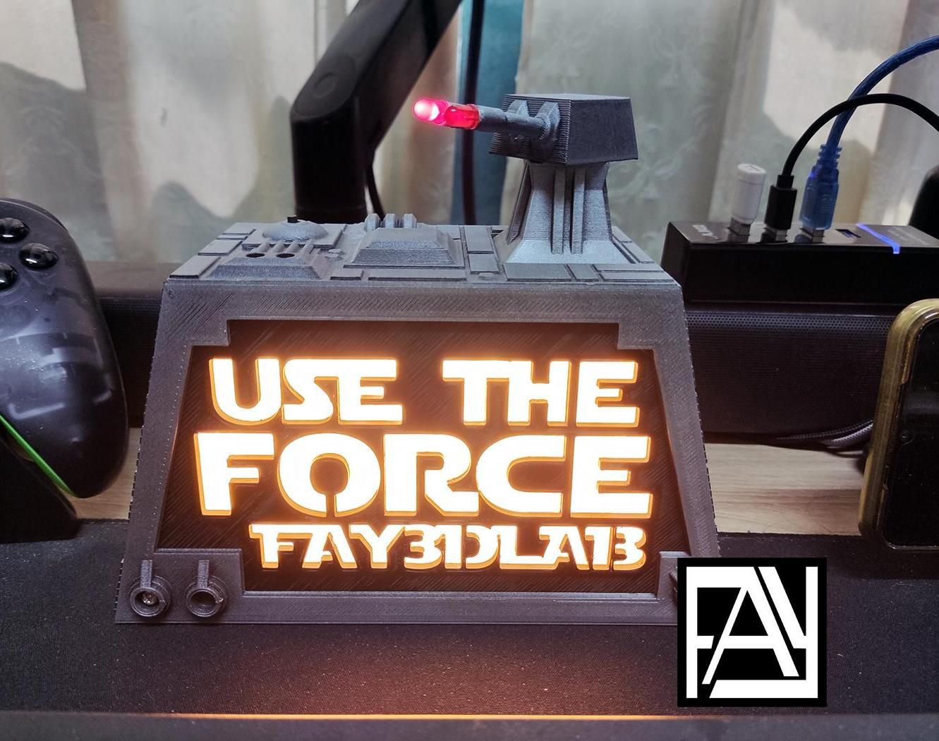 Star Wars Deathstar Signage