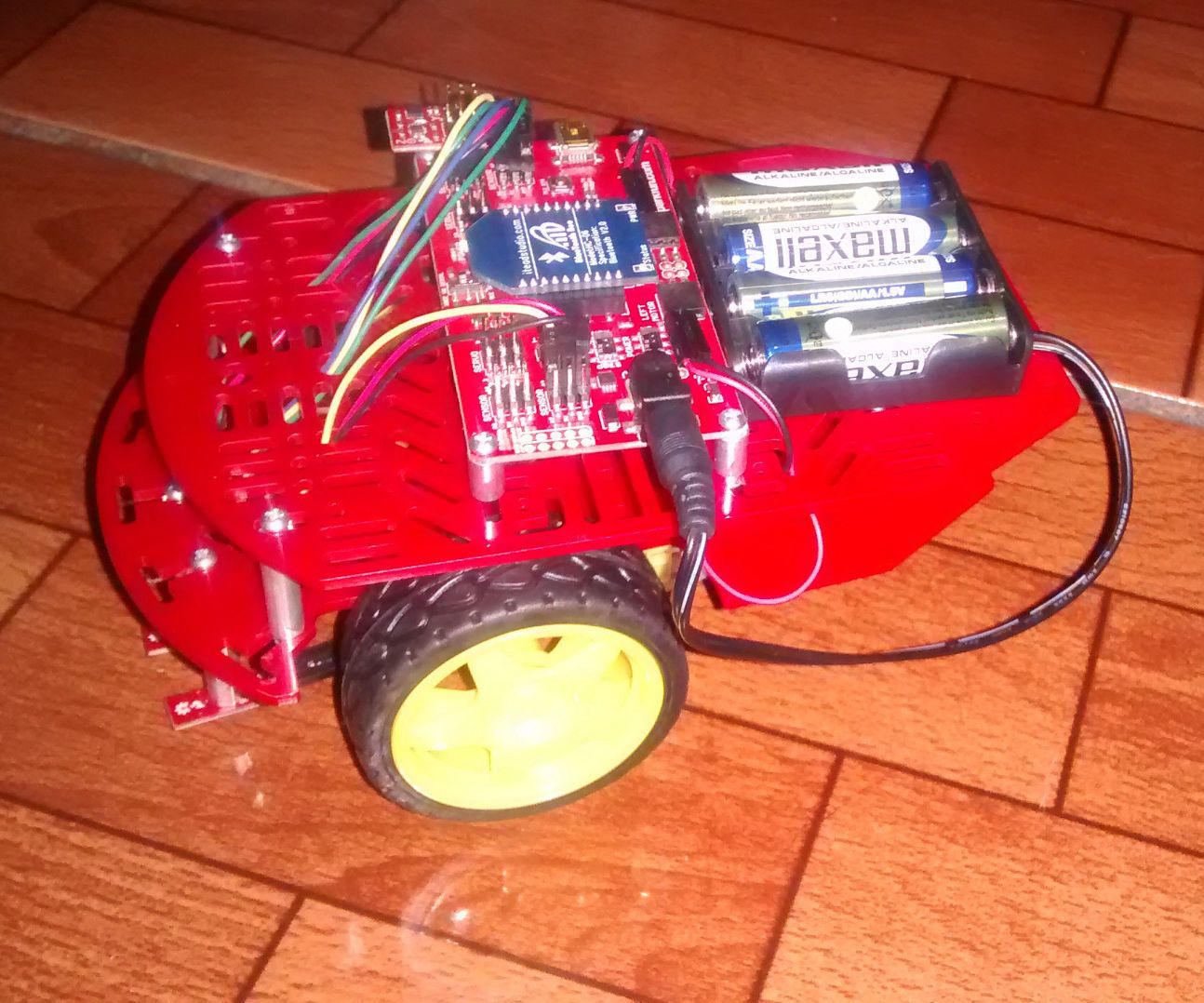 Redbot and IR Radar Mutualism