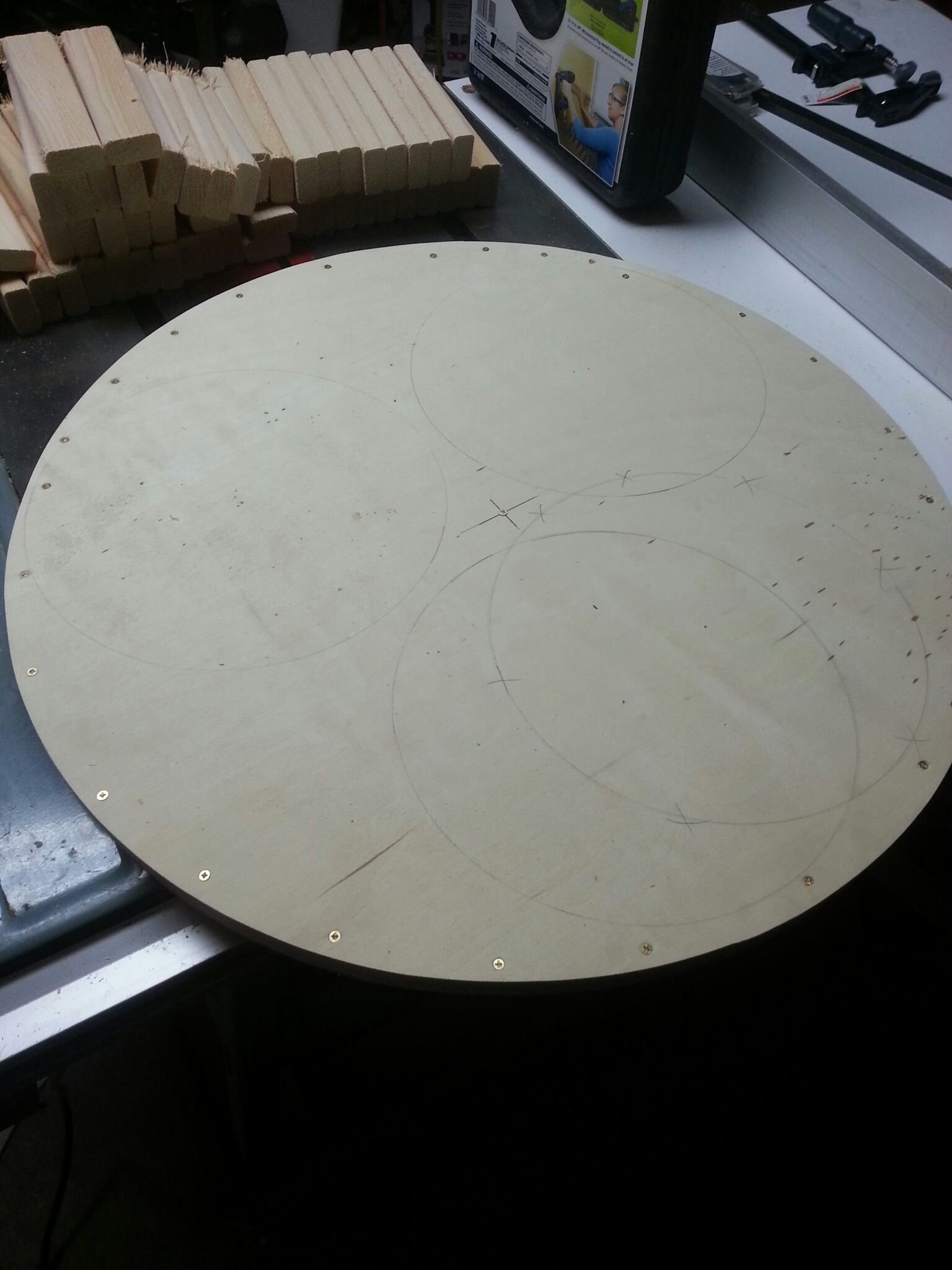 Making a Round Cut on a Band Saw