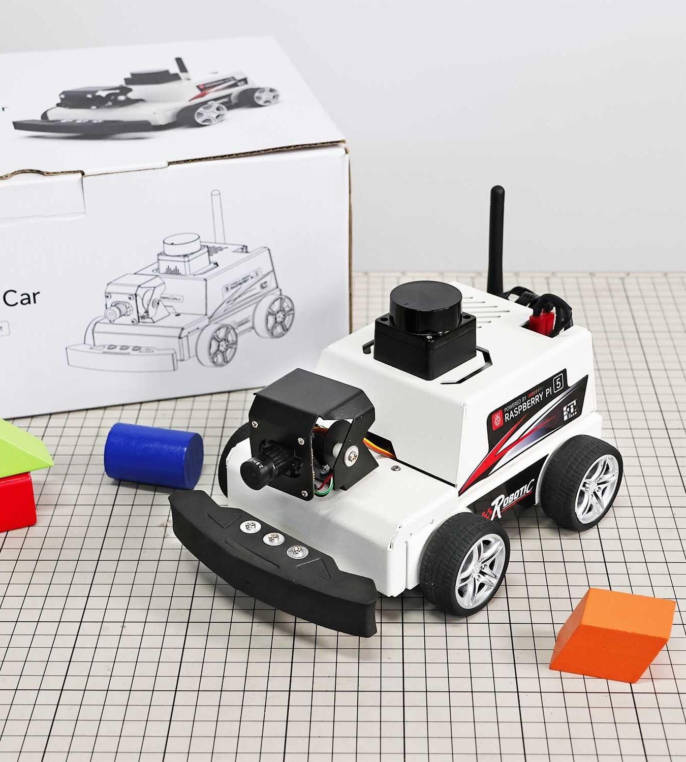 【Unboxing and Review】--- Raspberry Pi 5 ROS2 Robot Car