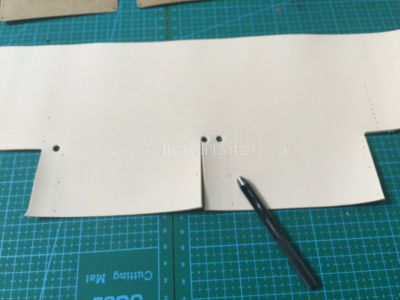 One Piece Leather Wallet - Leather Templates, Leather Template ...