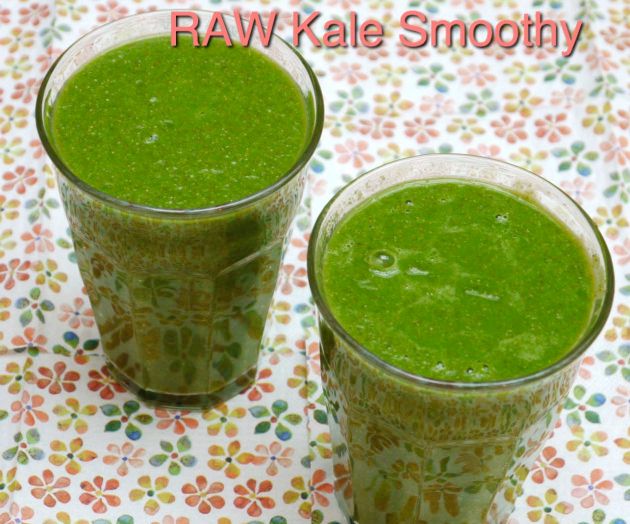 Kale Pear Smoothy