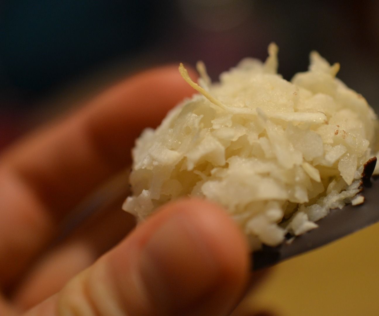 Dark Chocolate Dipped Maple Coconut Macaroons