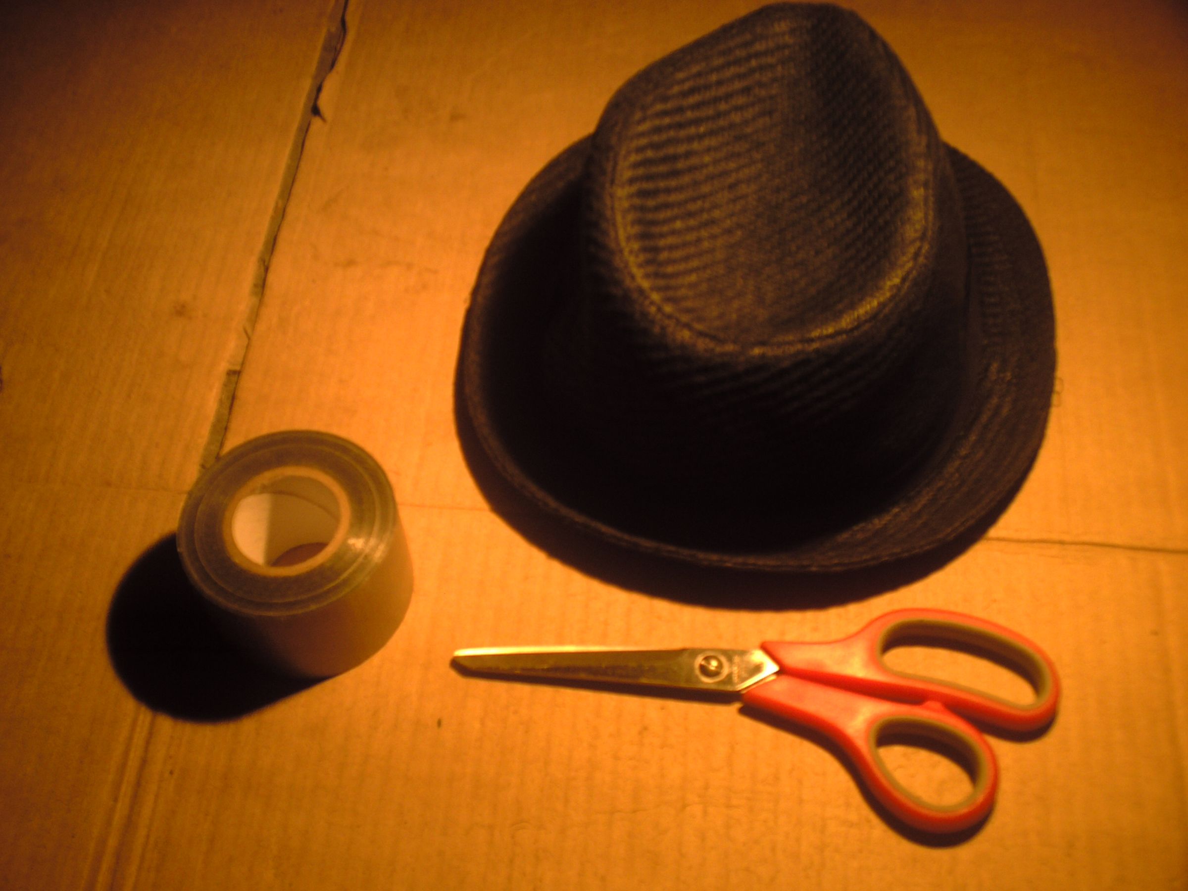 Duct Tape Hat 7 Steps Instructables