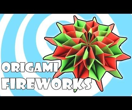 DIY Origami Fireworks