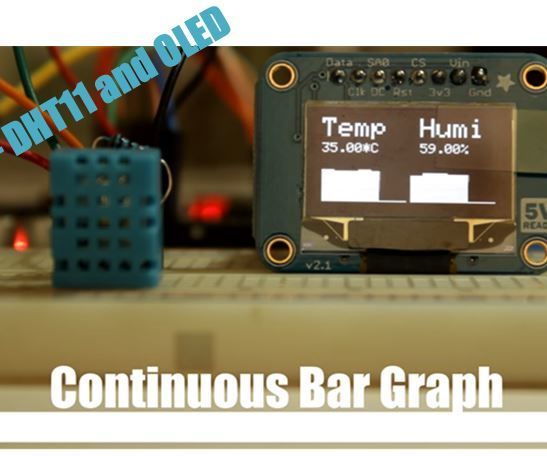 Arduino - DHT11 and OLED V3.0