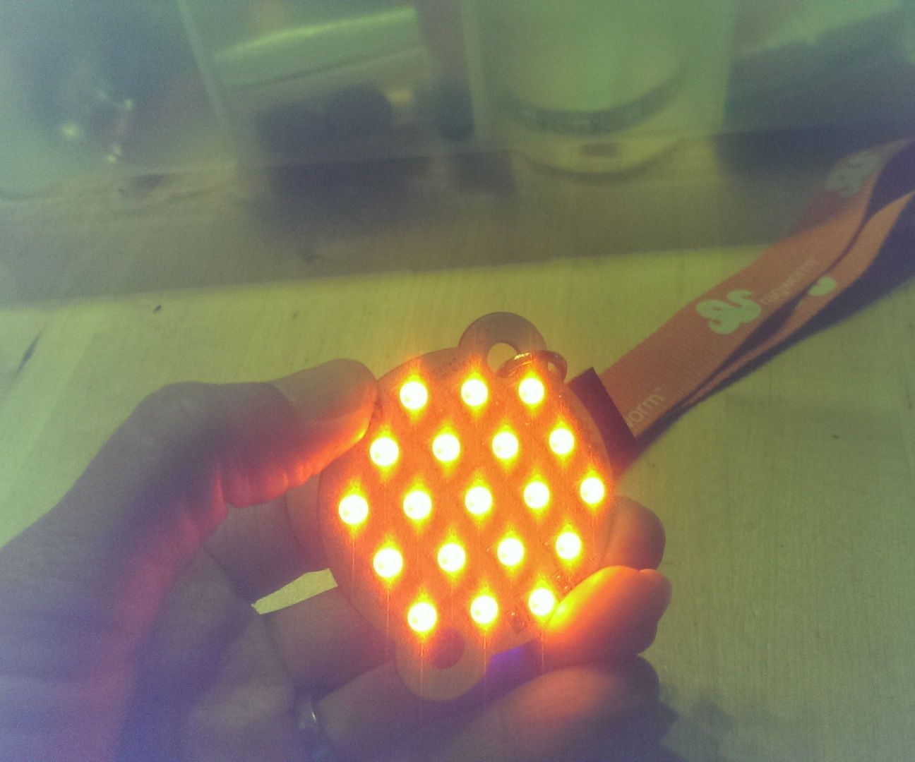 Conference/Gathering Lanyard Smart Badge 