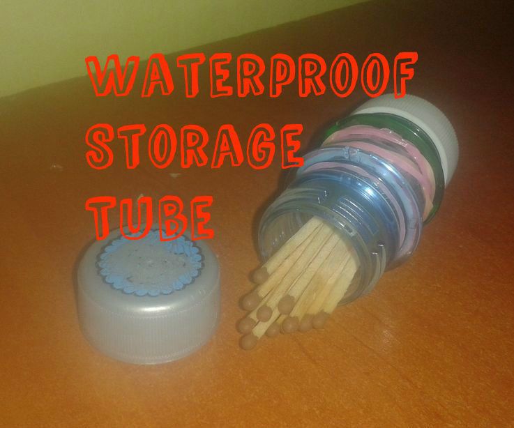 DIY Waterproof Storage Tube