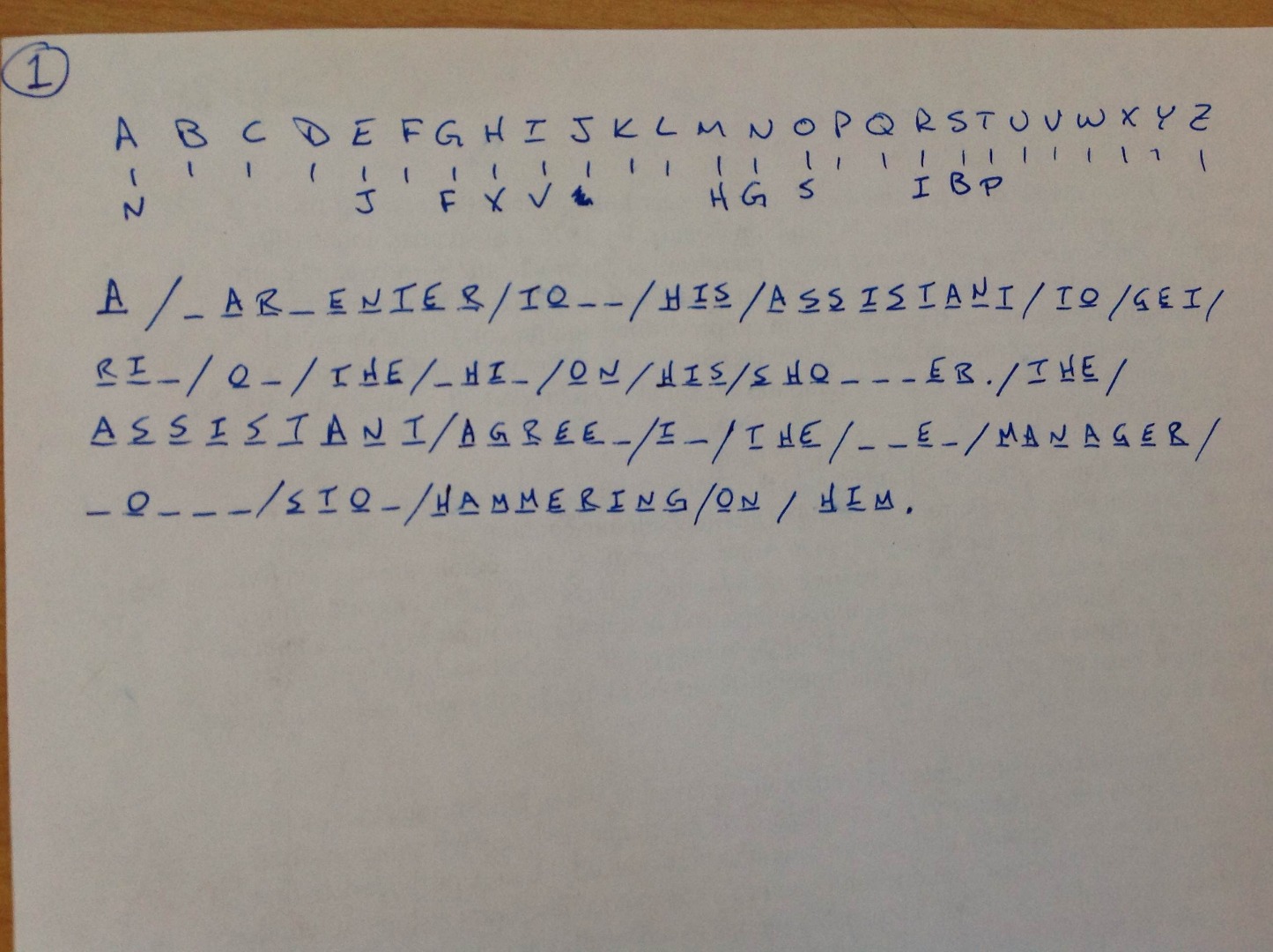 How to Solve Simple Substitution Ciphers : 5 Steps - Instructables