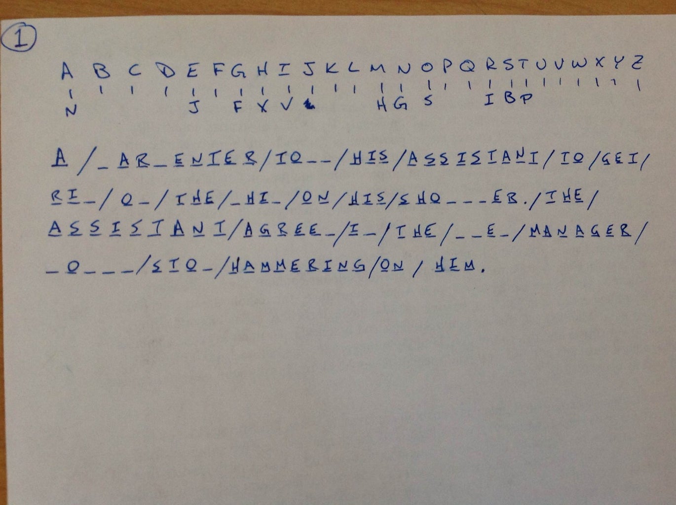 How to Solve Simple Substitution Ciphers : 5 Steps - Instructables