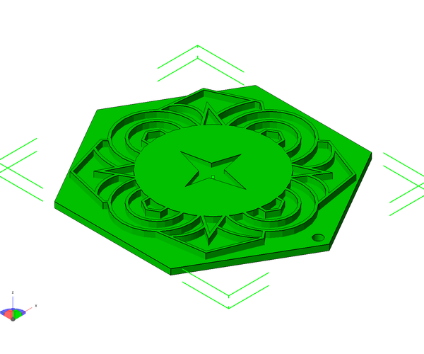 Holiday 3D Printed Ornament