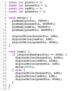 Write and Upload the Code
