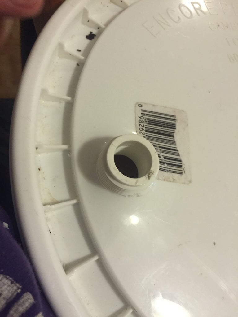how do you make a chicken water bucket