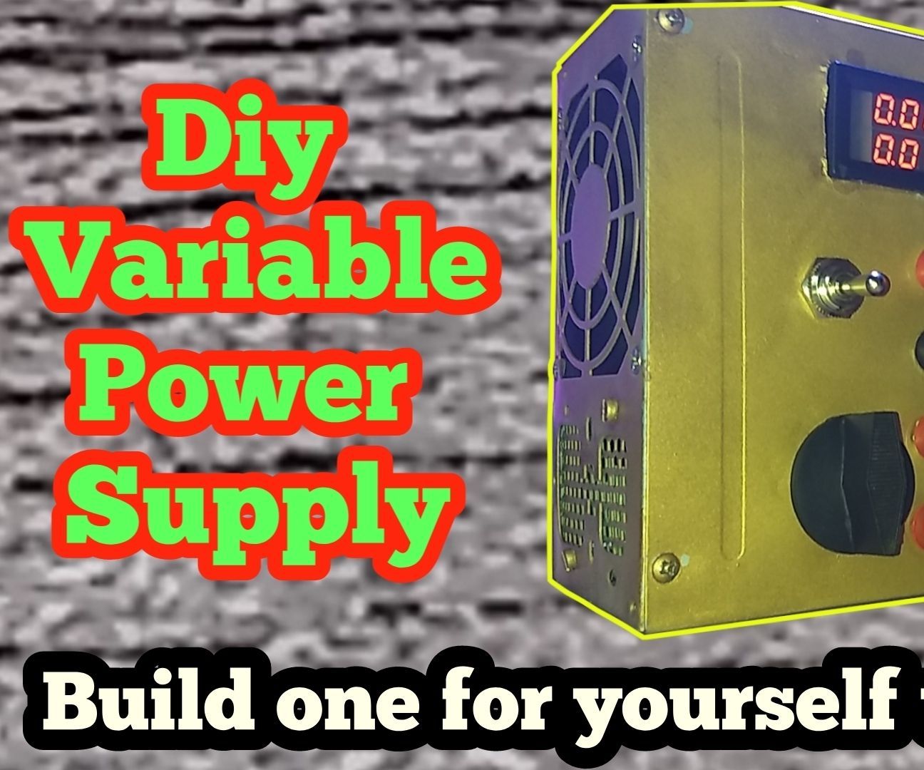 Diy Power Supply Modification Using SMPS