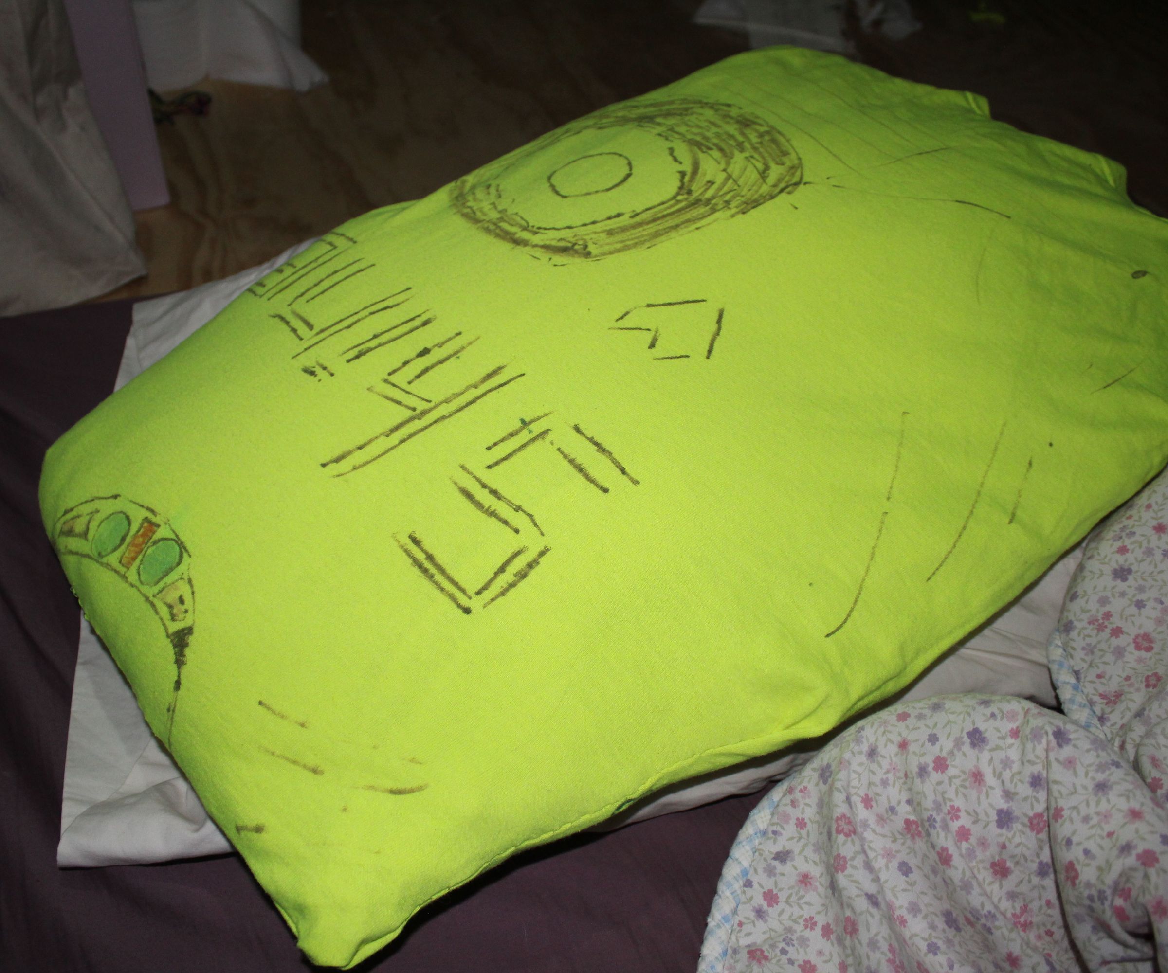 Baggy Shirt to Pillowcase