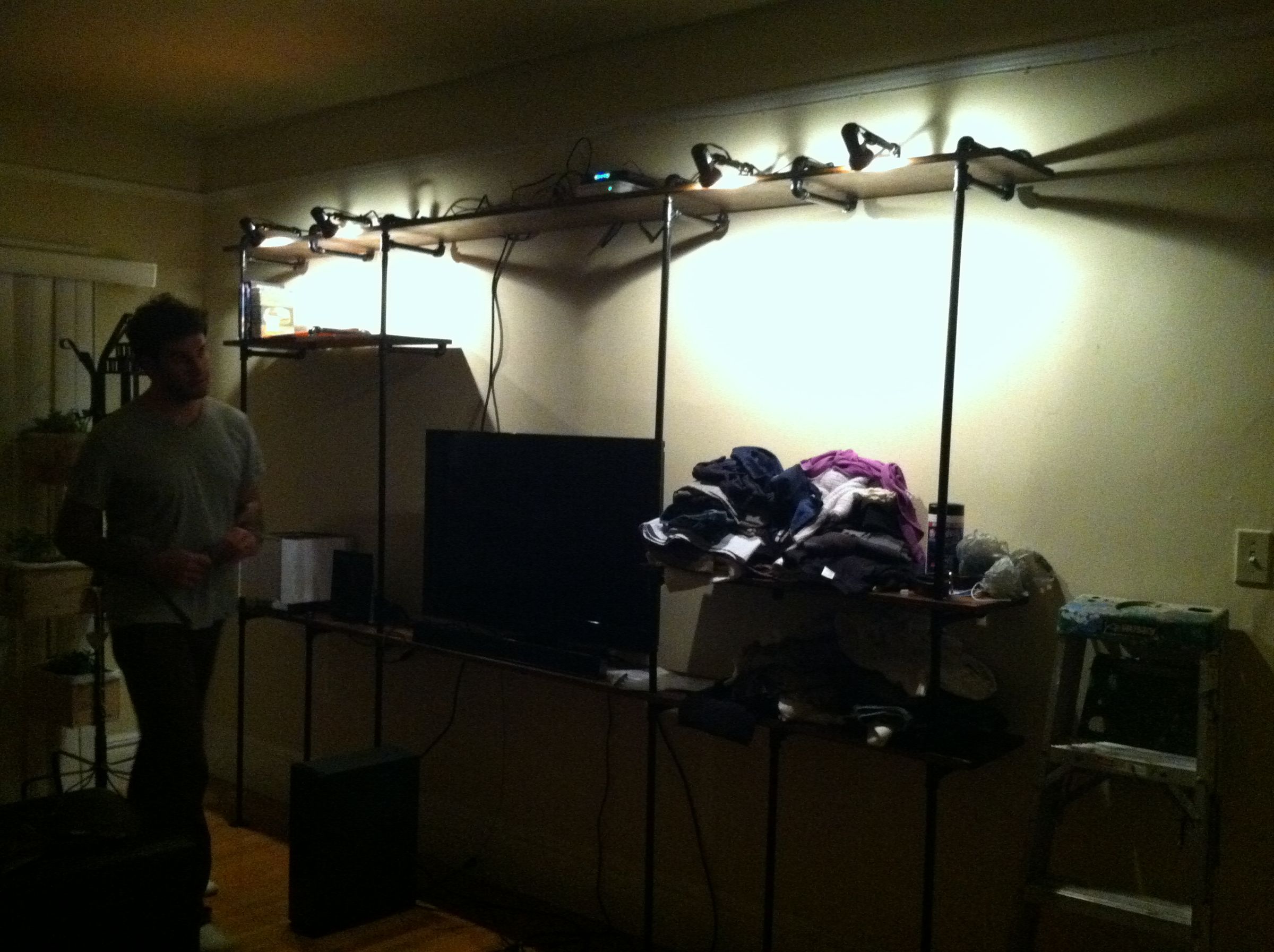 Pipe Lights - Accent a Wall