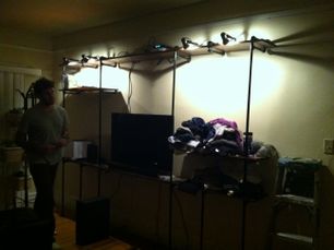 Pipe Lights - Accent a Wall