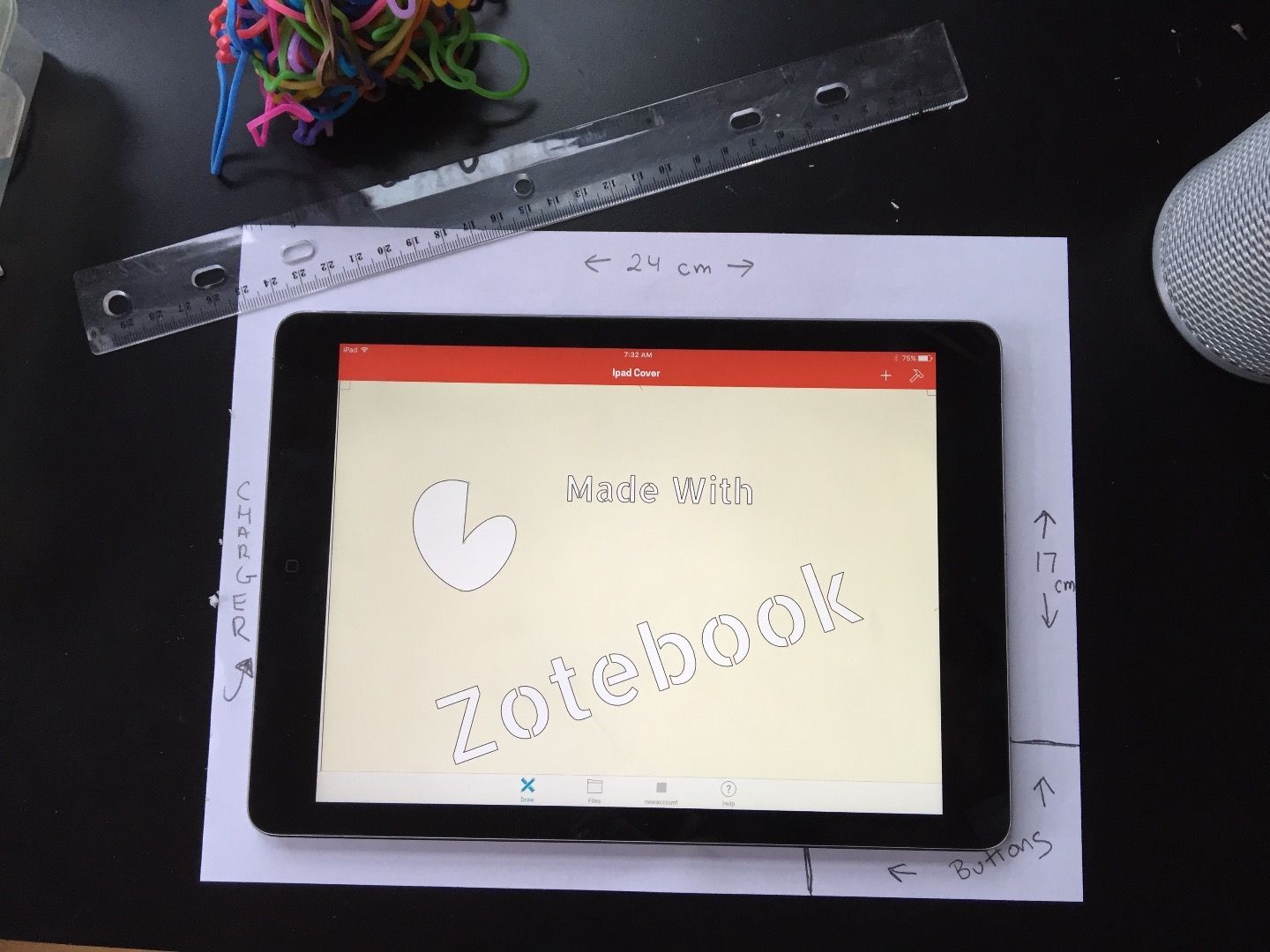 Cardboard IPad Case With Zotebook 10 Steps (with Pictures