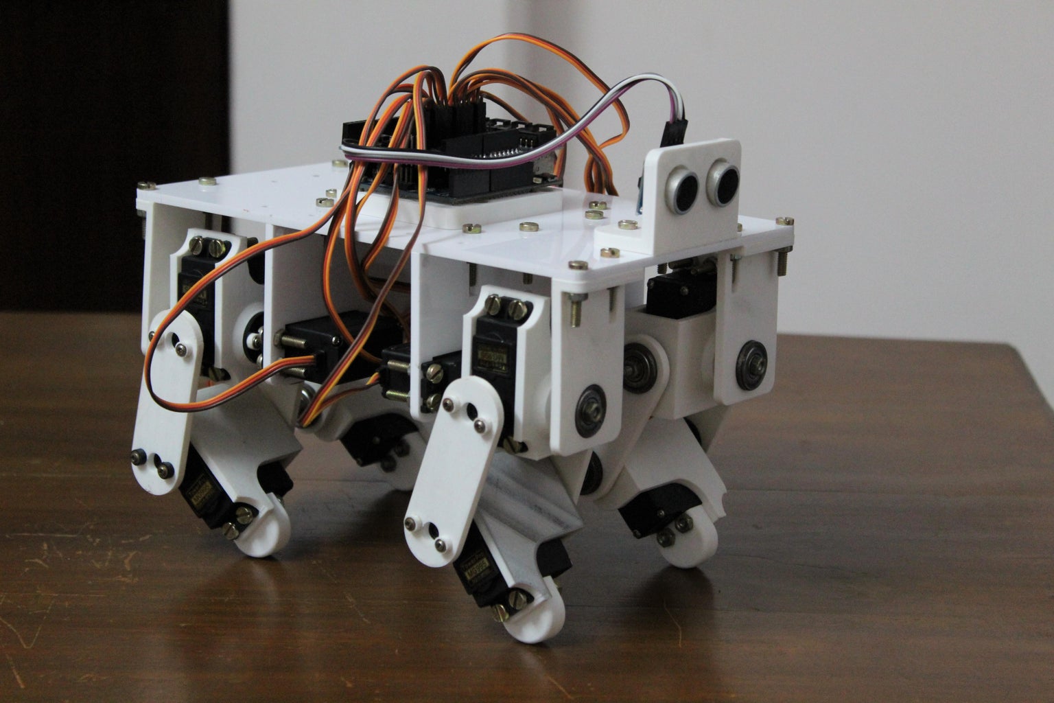 3D Printed Arduino Powered Quadruped Robot : 13 Steps (with Pictures ...