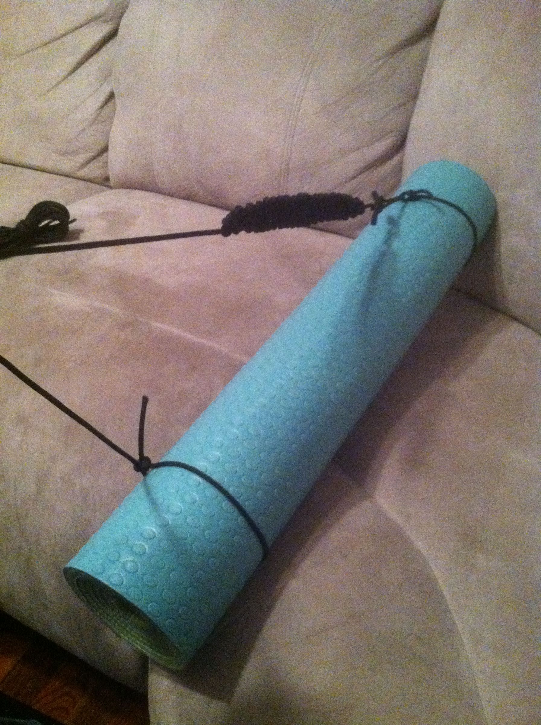Paracord Sling for Your Yoga Mat/sleeping Bed/ Blanket. 7 Steps