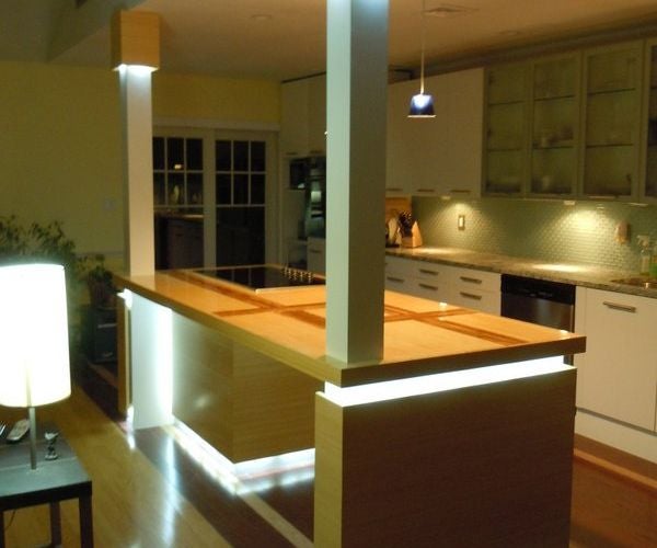 Custom Kitchen Island With LED Lighting 8 Steps (with Pictures) Instructables