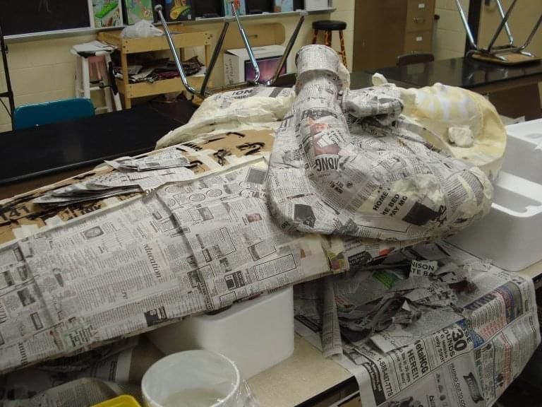 Life Size Paper Mache Sarcophagus : 10 Steps (with Pictures ...