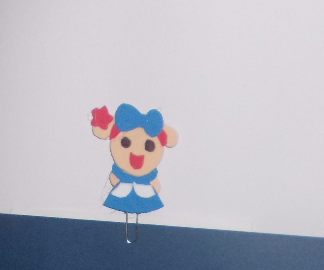 How to Make Miss La Sen Paper Clip Bookmark