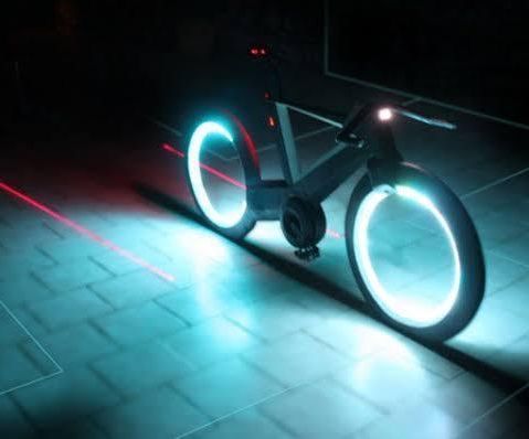 Smart Bike Motion Light and Display Using Blynk 