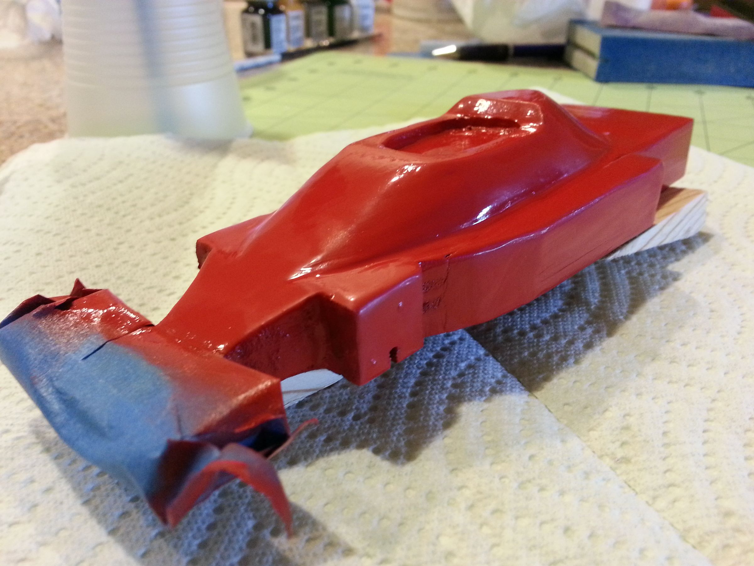 Niki Lauda's 1976 Ferrari, Featured in Rush Pinewood Derby Style 5