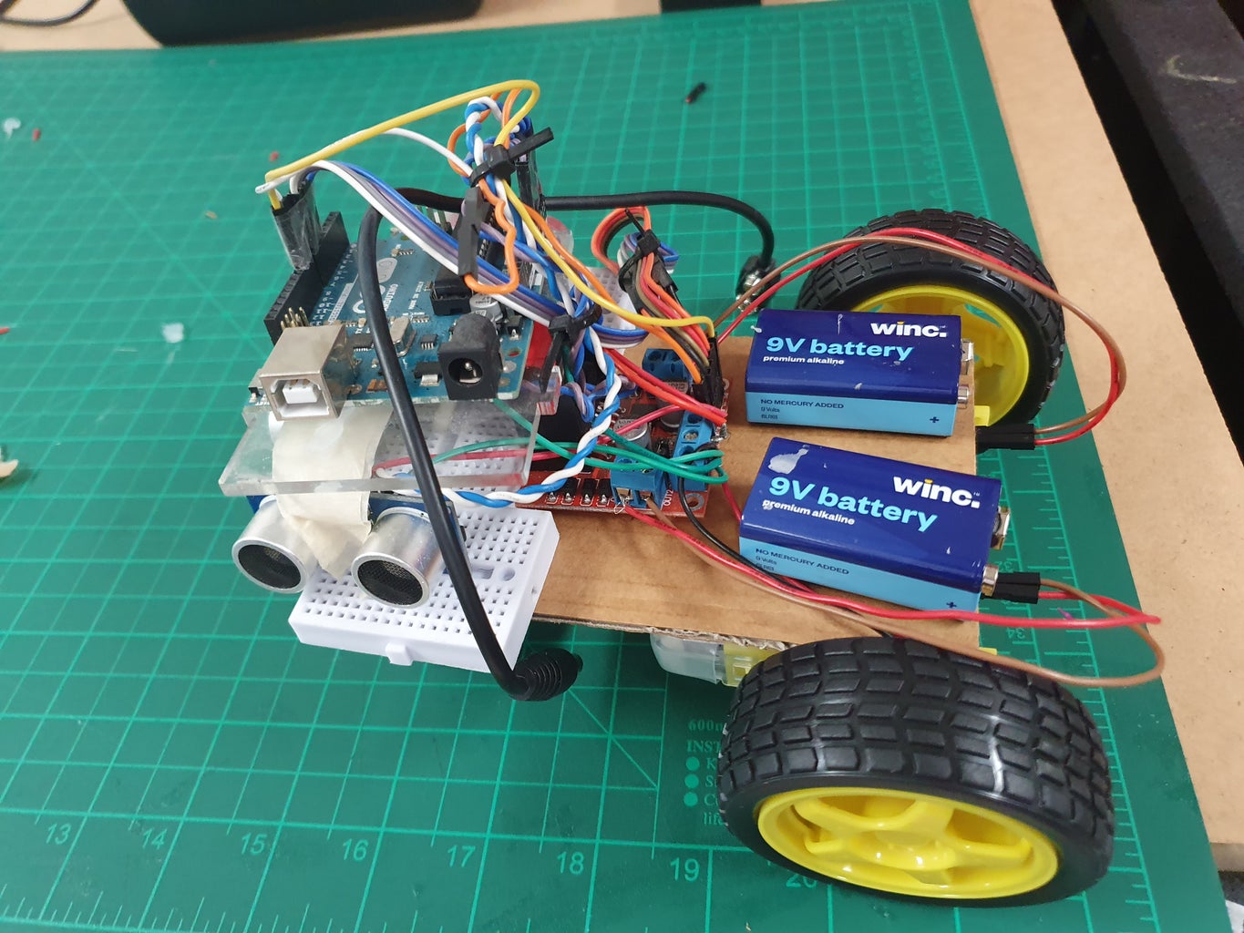 Autonomous Wall Follower : 7 Steps - Instructables