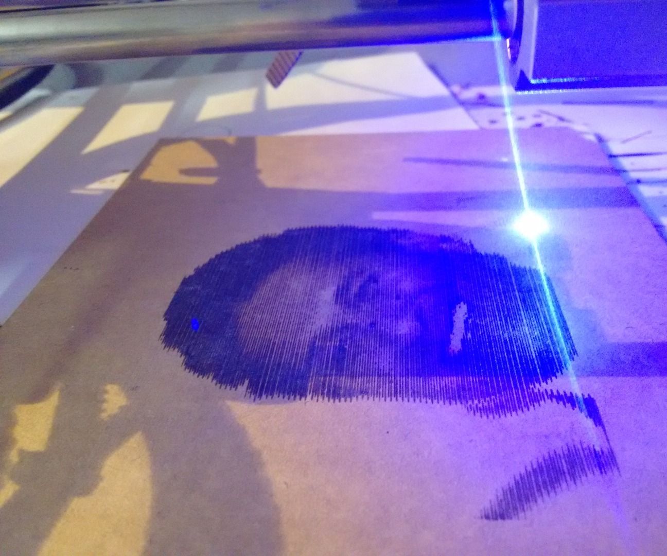 ChalKaat (augmented Reality Based Laser Cutter)