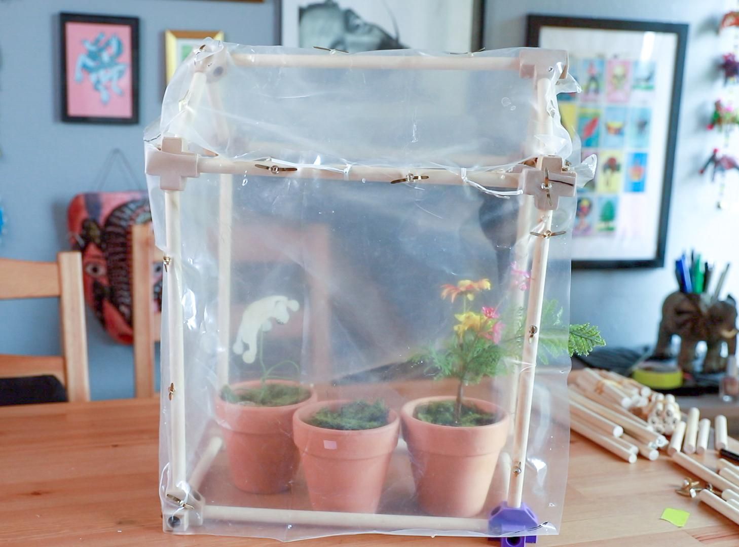 Design and Build a Customizable Tabletop Greenhouse : 4 Steps (with ...