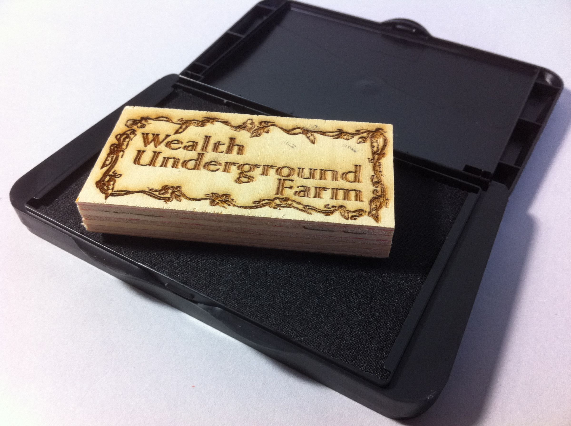 LaserCut Rubber Stamp Instructables