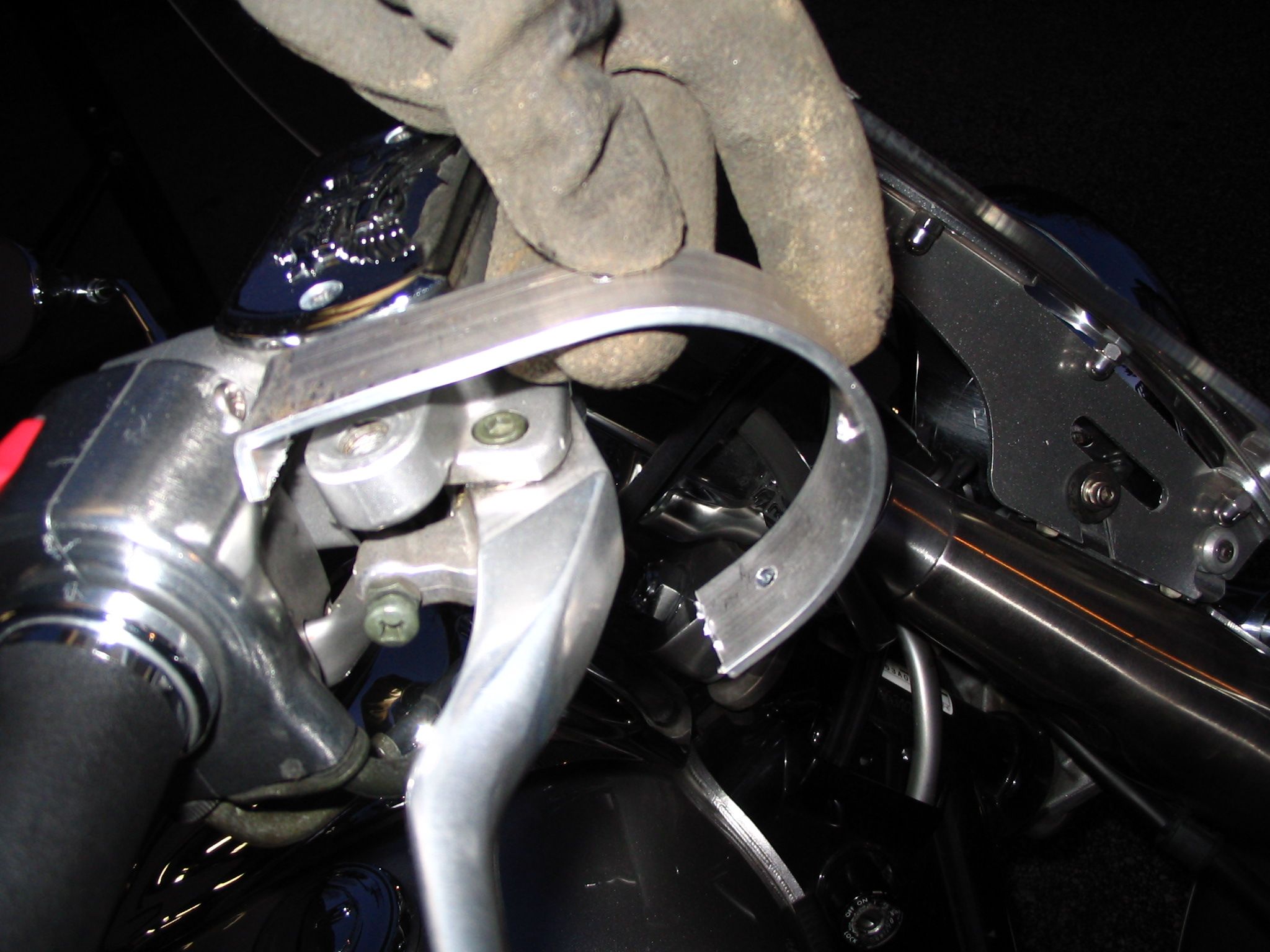 Homemade Motorcycle Hand Wind Deflectors (V Star 650) 8 Steps Instructables