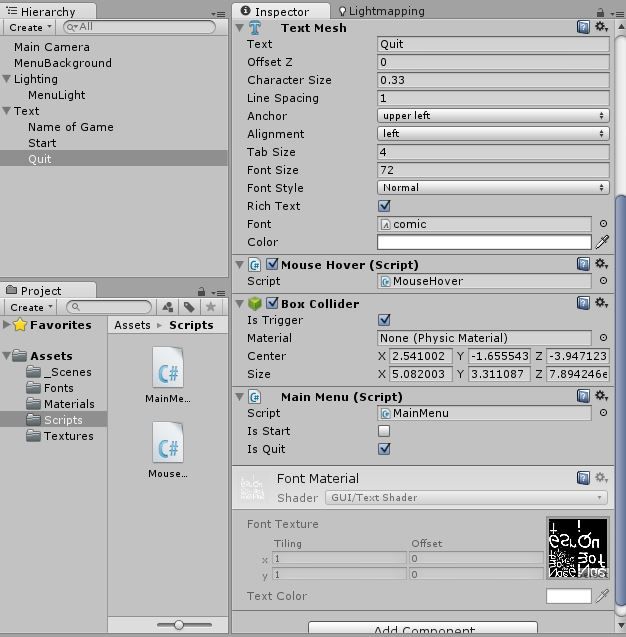 How to Make a Main Menu in Unity : 8 Steps - Instructables