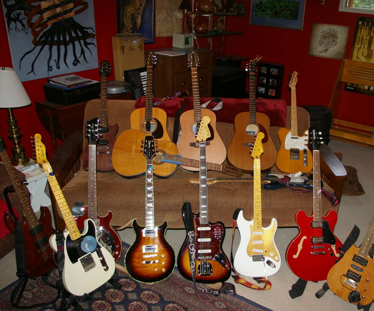 Managing String Changes on Multiple Guitars