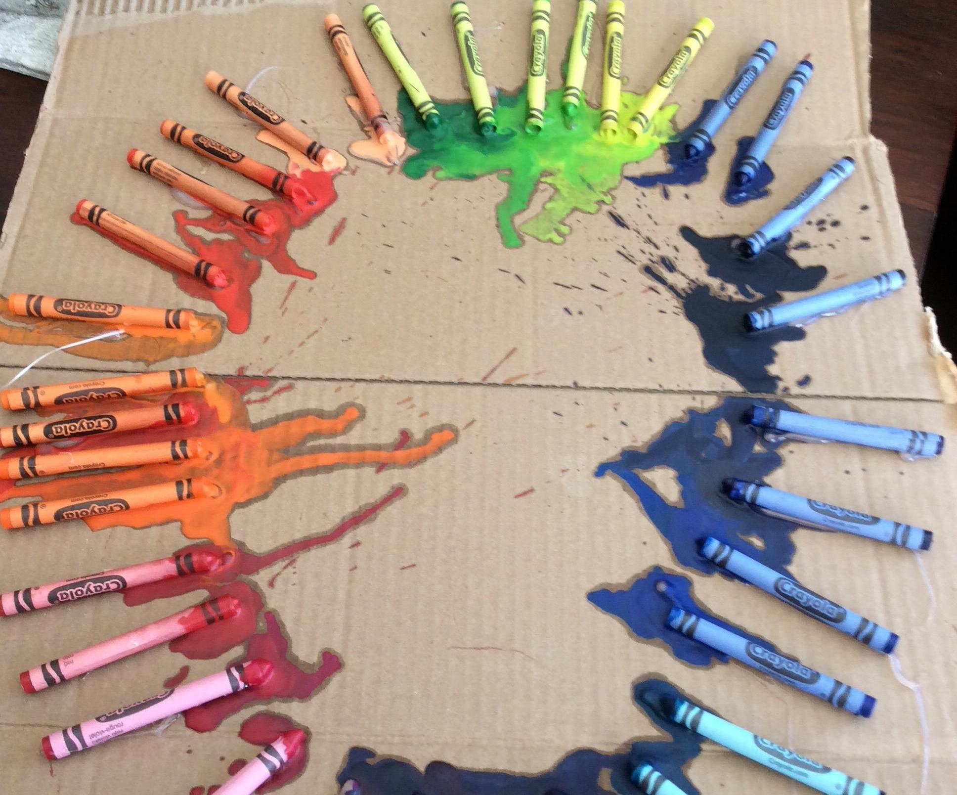 Bleeding Crayons Instructables