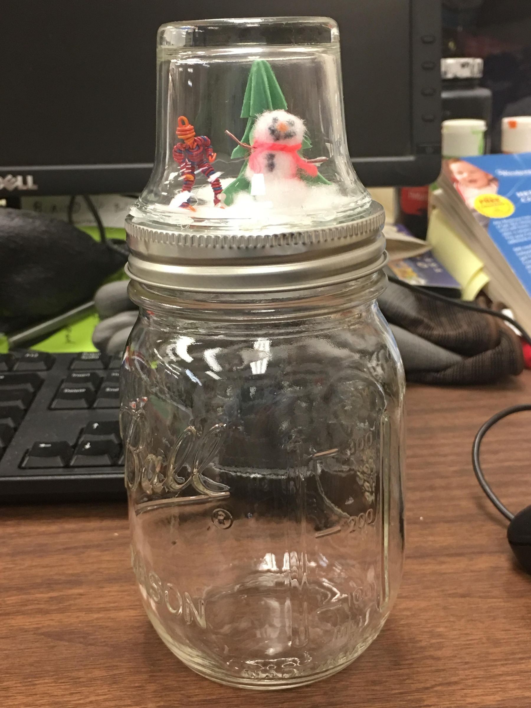 Faux Snow Globe Gift Jars : 6 Steps (with Pictures) - Instructables