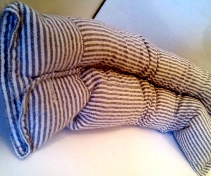 Heating Pad From Shirt Sleeve