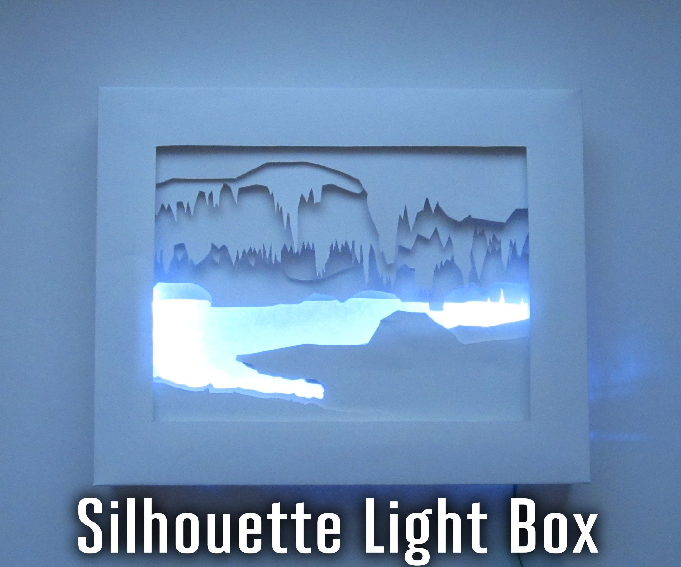 3D Silhouette Light Box