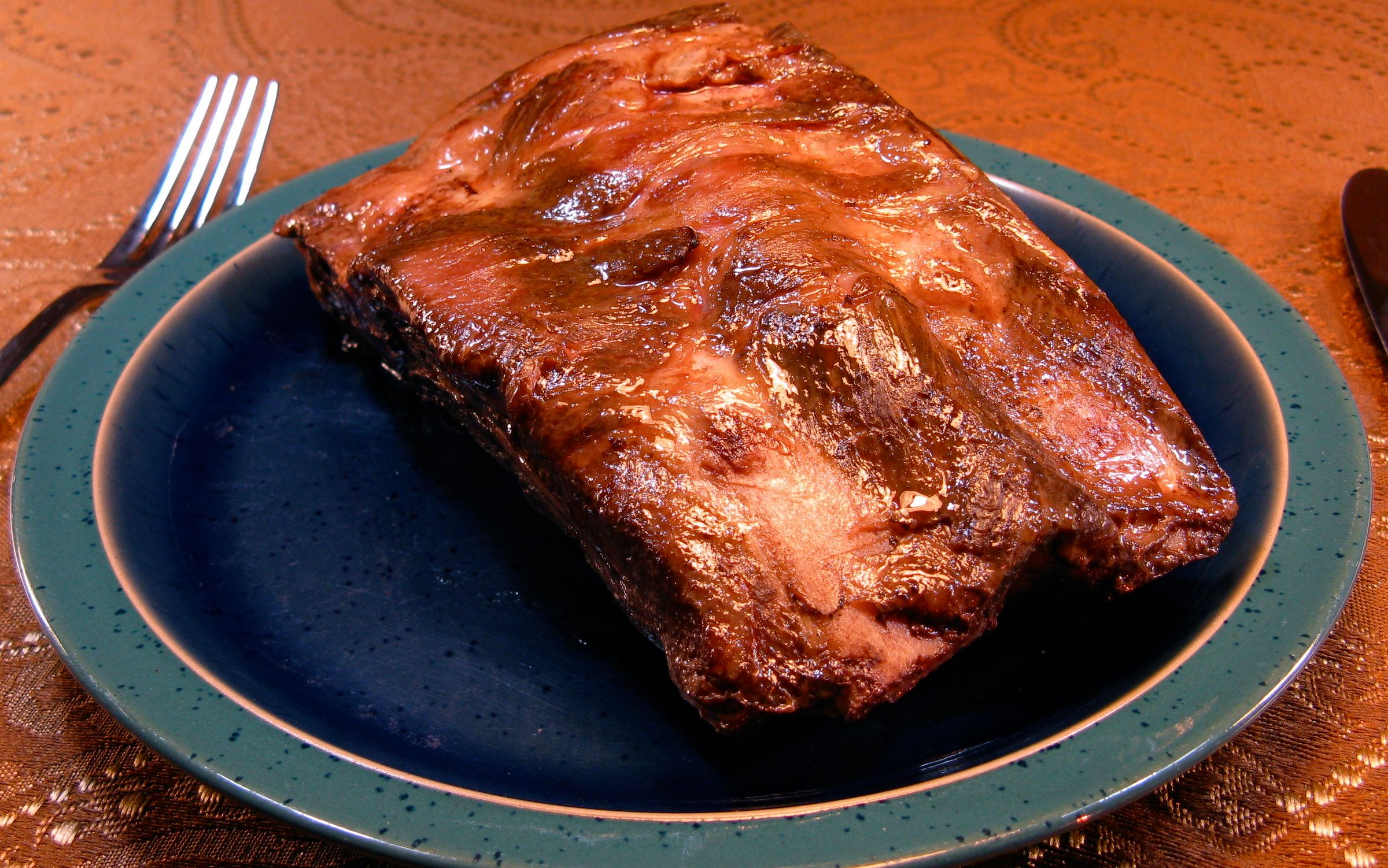 Beef Ribs Cooked En Sous Vide - 135 F for 48 Hours