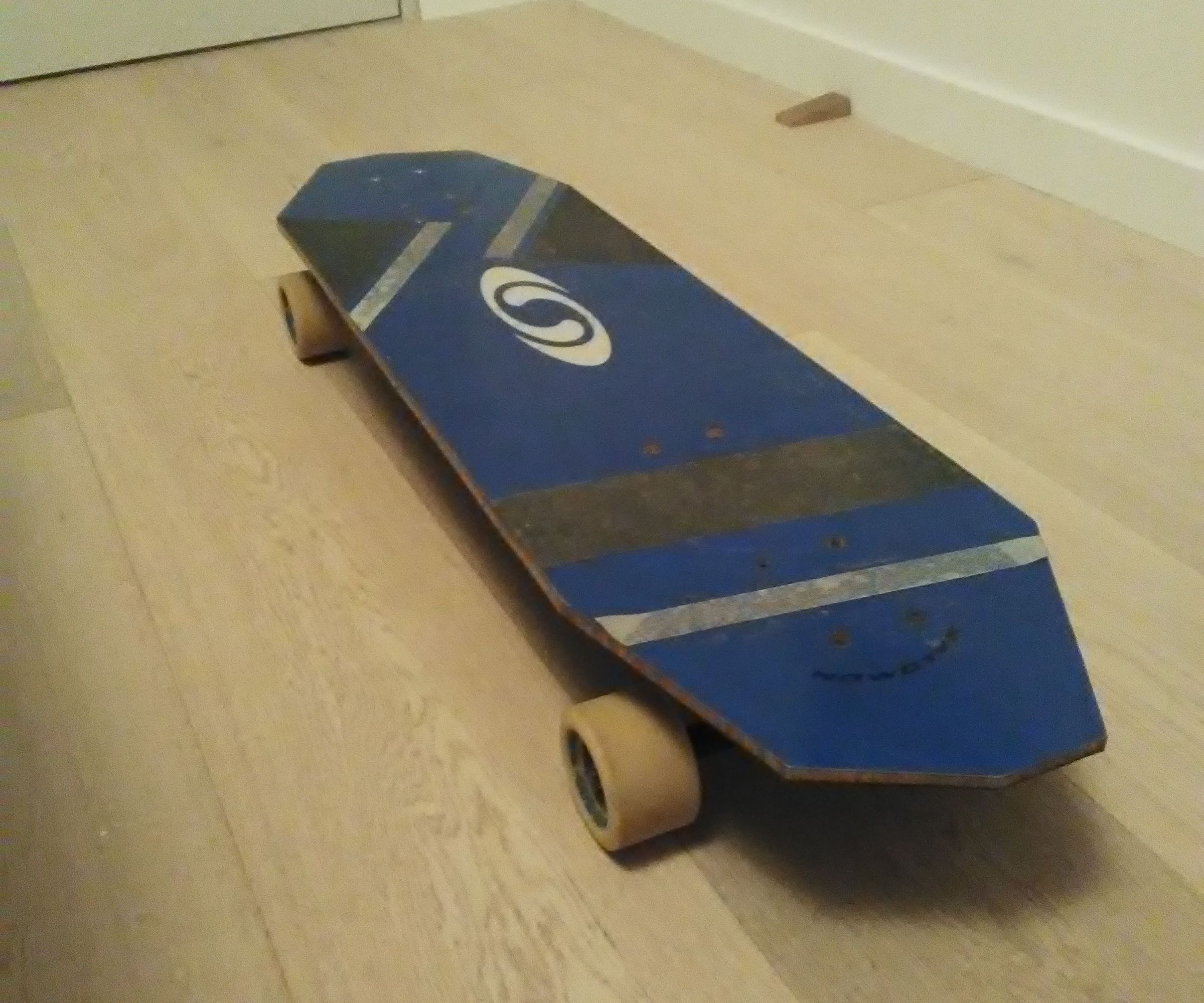Longboard From a Snowboard