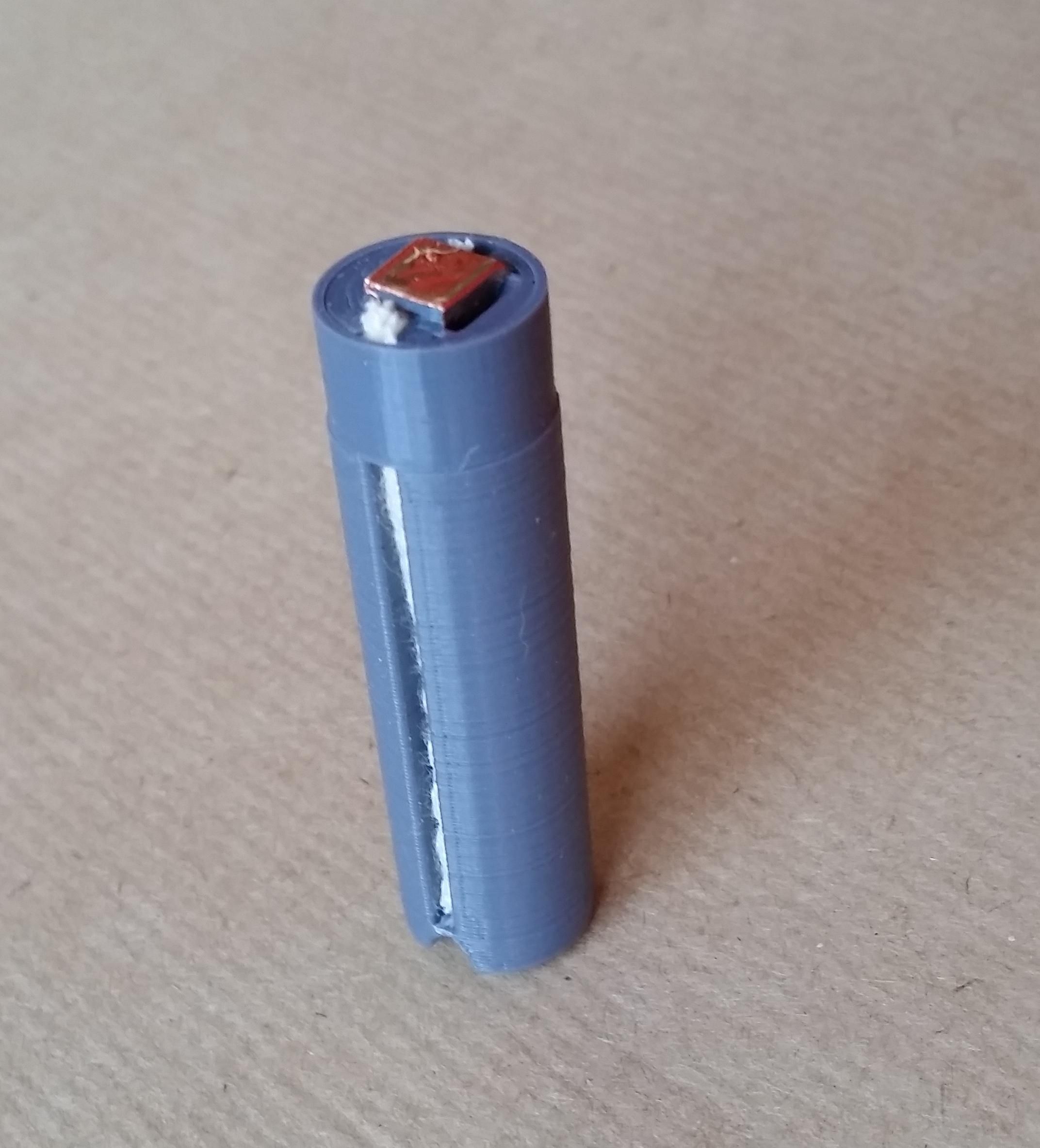 Emergency Mg/Cu Galvanic AA Battery With Tinkercad Tutorial : 8 Steps ...