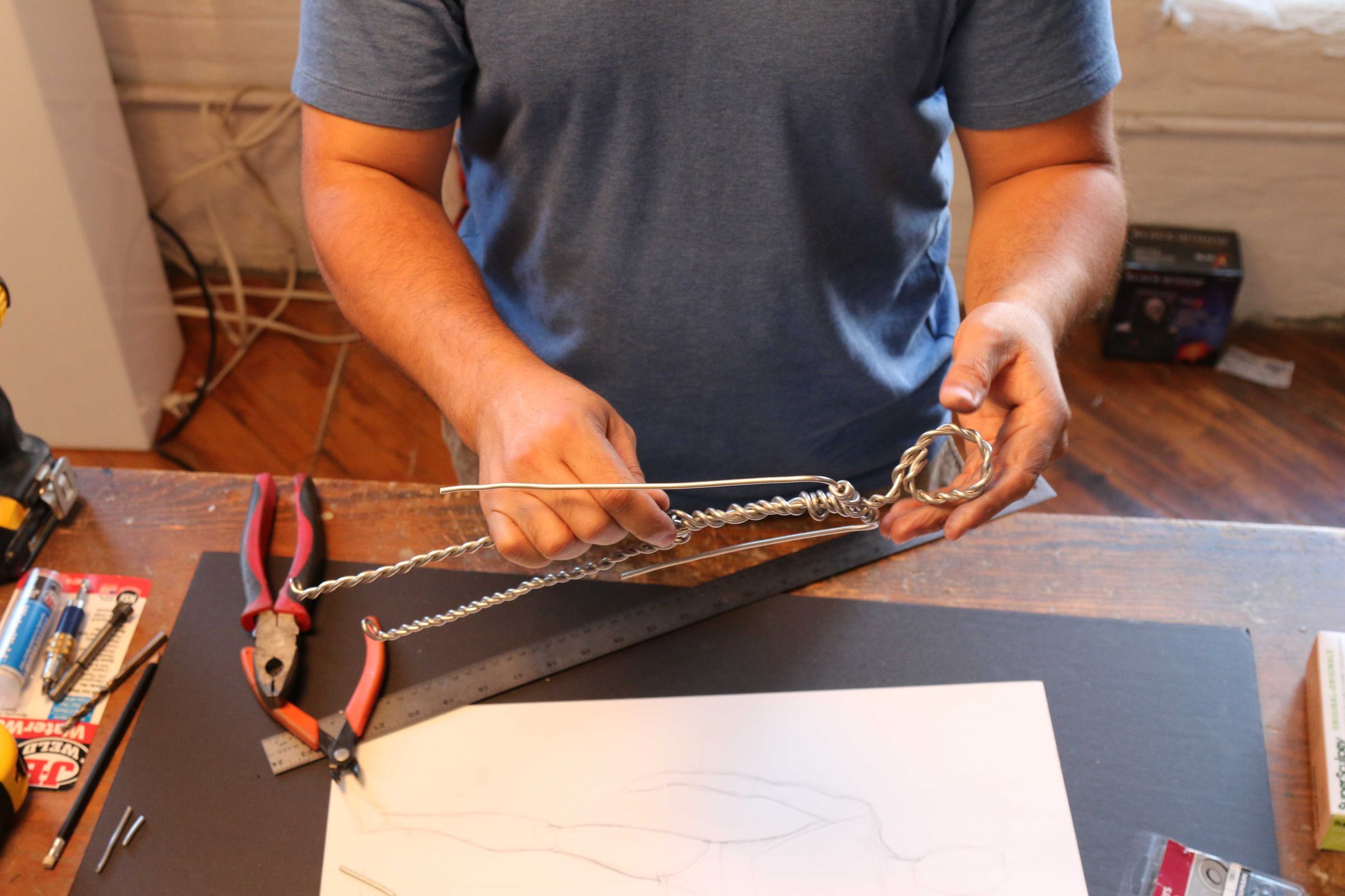 Making an Armature for a Clay Sculpture : 21 Steps (with Pictures ...