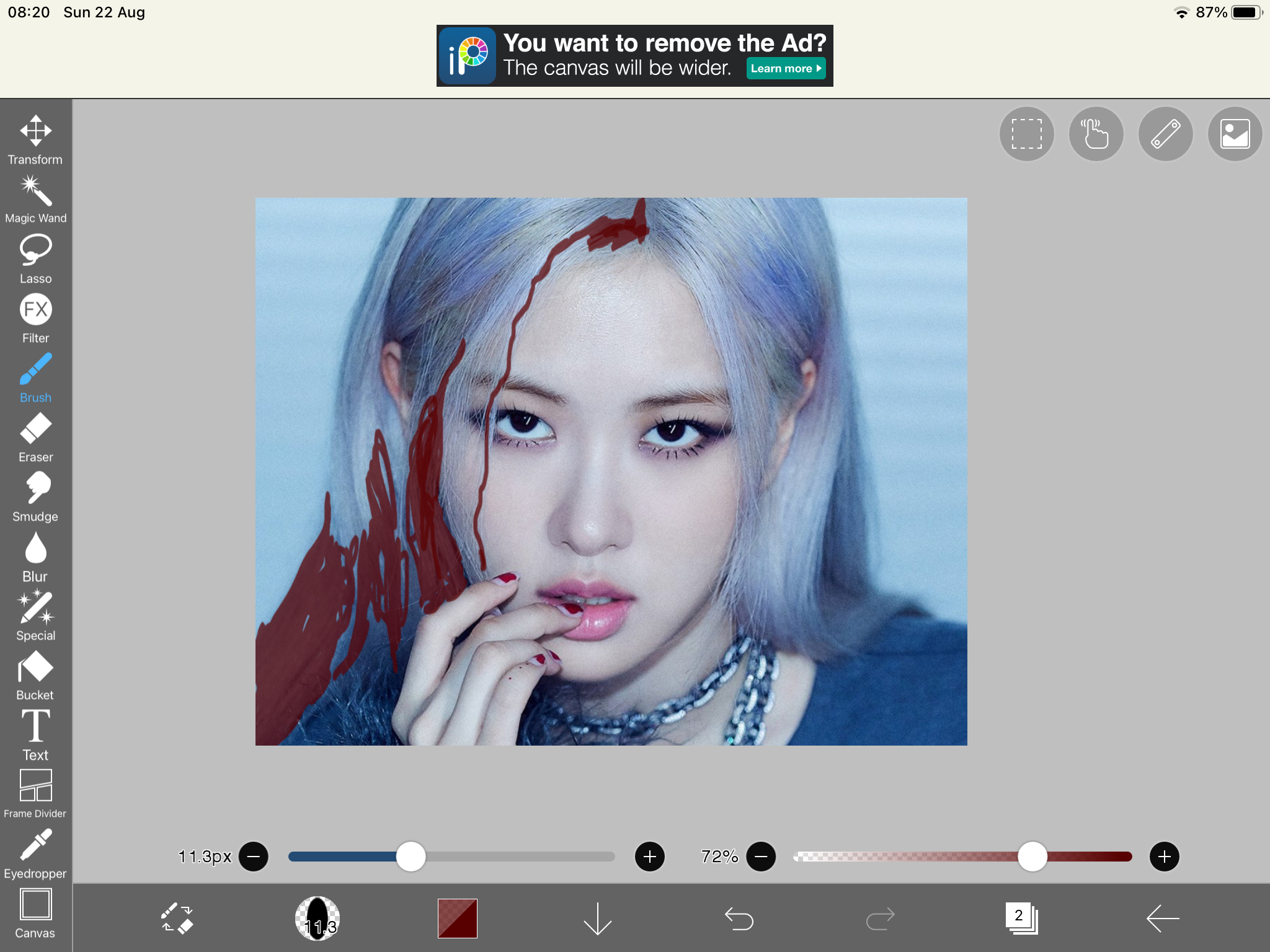 How to Change the Hair Color Using IbisPaint X 9 Steps Instructables