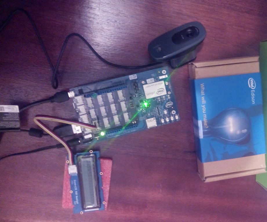Color Tracking Using Intel Edison Development Kit