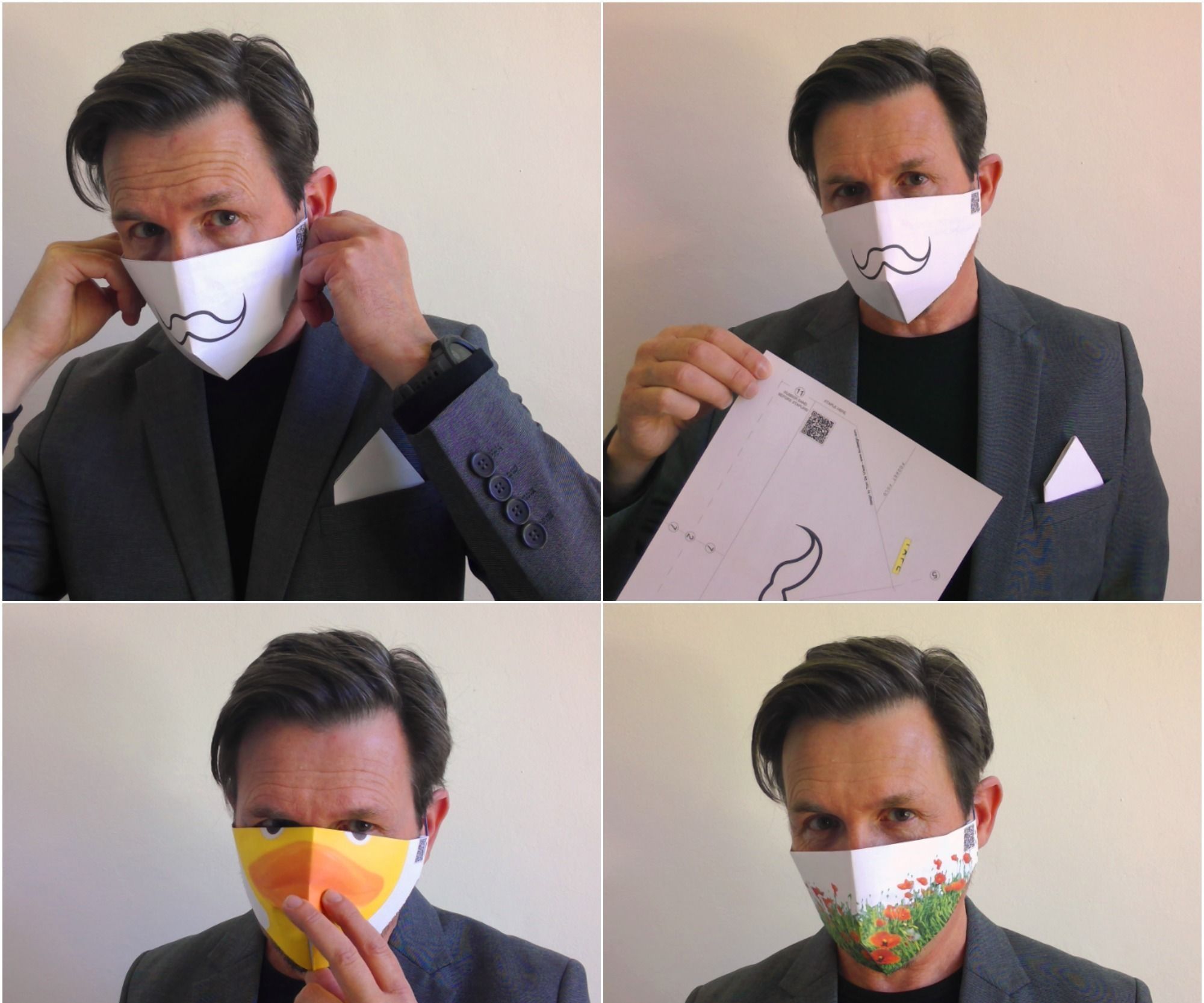 Just ... Another Face Mask, Square Pocket Edition.