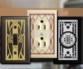 Idea for Enhancing Space Decoration With Switch Plate Covers
