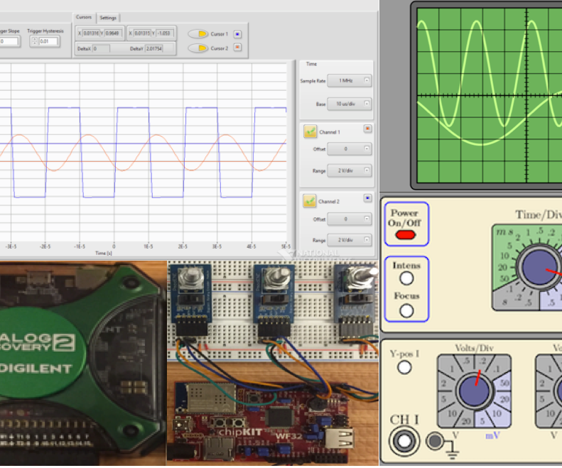 Adding Nobs to the Analog Discovery 2 Using LabVIEW